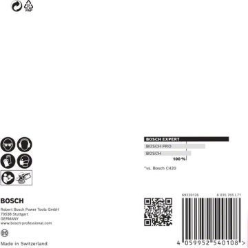 Bosch Ağ Zımpara Expert M480 Ø125 mm 100 Kum (5 Adet) - 2608900672
