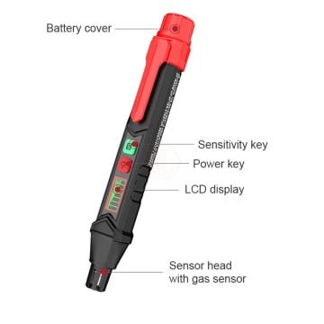 Habotest HT60 Gaz Kaçak Dedektörü Yanıcı Gaz Dedektörü