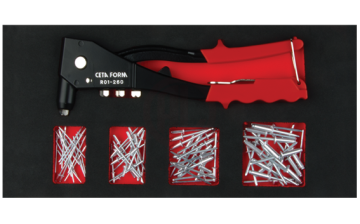 Ceta Form 5 Parça Perçin Tabancası Seti (Eva Lı)