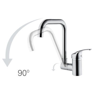 KAS Gülistan Akrobat Evye Bataryası L Boru (90°)