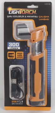 Lightorch Usb İle Şarj Edilebilir Çalışma Lambası Ve El Feneri - LGH03146