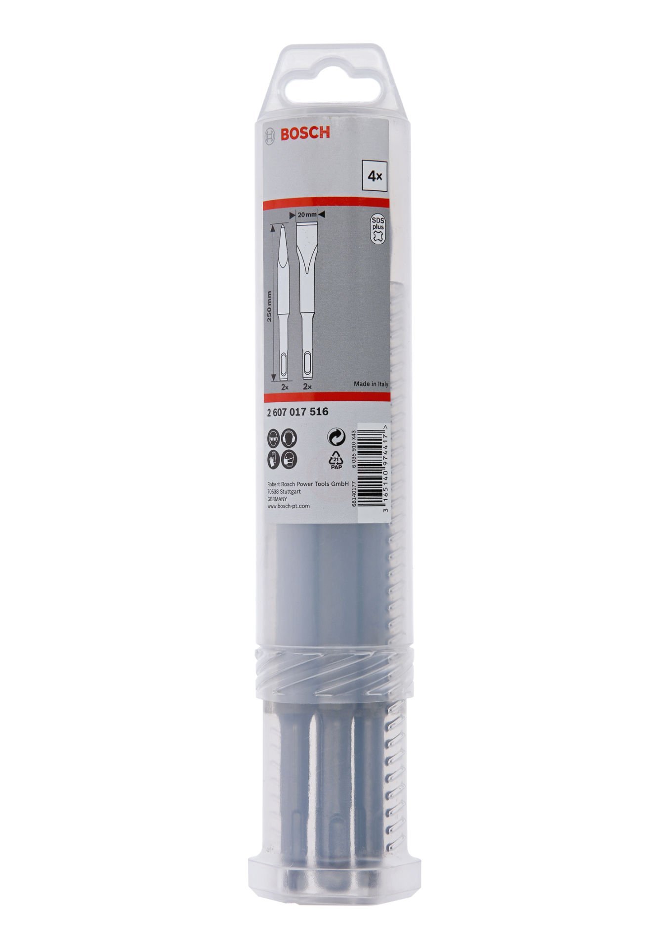 Bosch 4 Parça SDS Plus ve Keski Seti - 2607017516