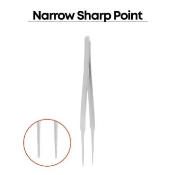 Groz Dar Keskin Uçlu Cımbız Uzunluk 120 mm TWZ/410