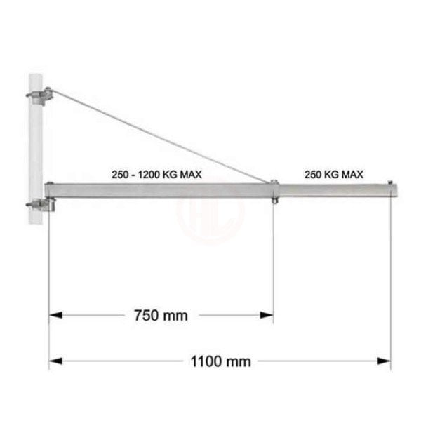 Biglift HST-600-750 VİNÇ BAĞLANTI APARATI 600 KG - MAXVINCHST-600-750