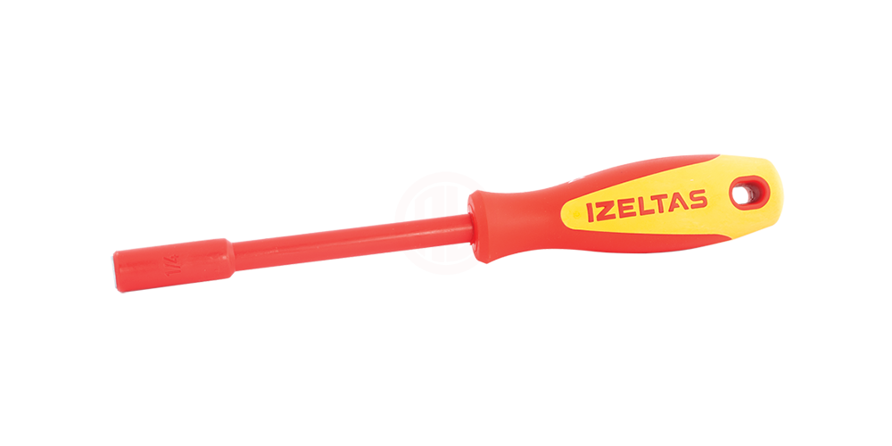 İzeltaş Manyetik Bits Tutucu Tornavida Süngüsü İzoleli 1000V 6,3x120 mm