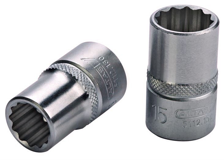 Altaş 5112.220 1/2'' Lokma Anahtar On İki Köşe 22 mm - 41021000946