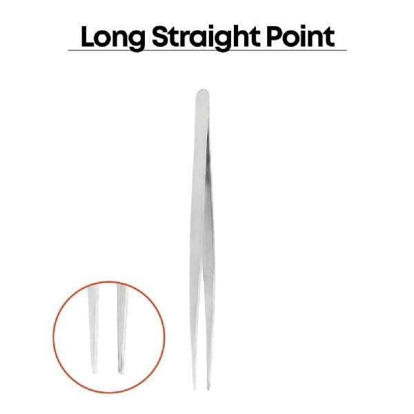 Groz Çok İnce Uçlu İsviçre Tipi Cımbız Uzunluk 115 mm TWZ/423-3C