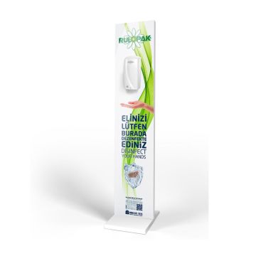 Rulopak Ahşap Hijyen Standı