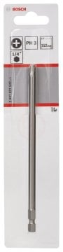 Bosch Vidalama Ucu Extra Hard PH3x152 mm (1 Adet) - 2607001542