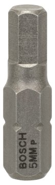 Bosch Vidalama Ucu Extra Hard HEX5x25 mm (3 Adet) - 2607001726