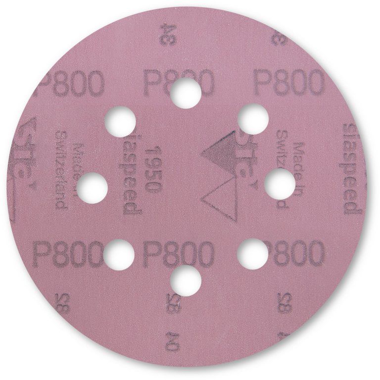 Sia Disk Zımpara 1950 Siaspeed 8 Delik Ø125 mm 800 Kum