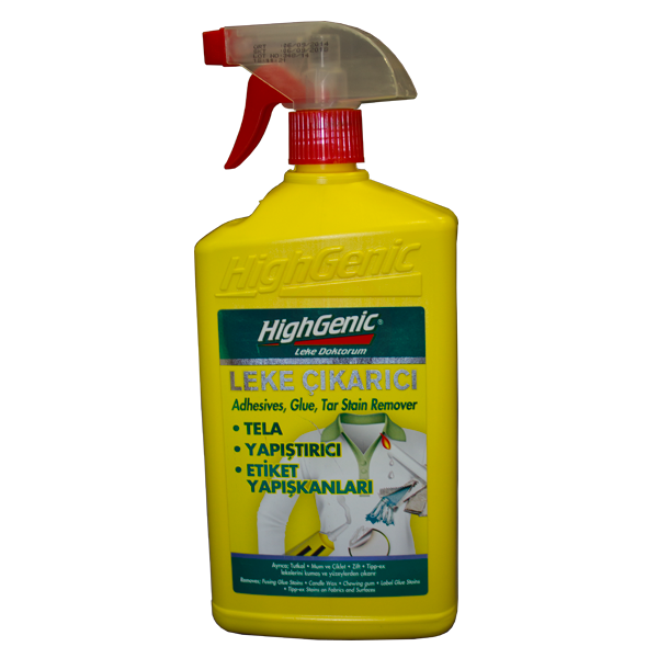 Highgenic Tela,Yapıştırıcı,Etıket Leke Çıkarıcı 1 Lt - HG0206