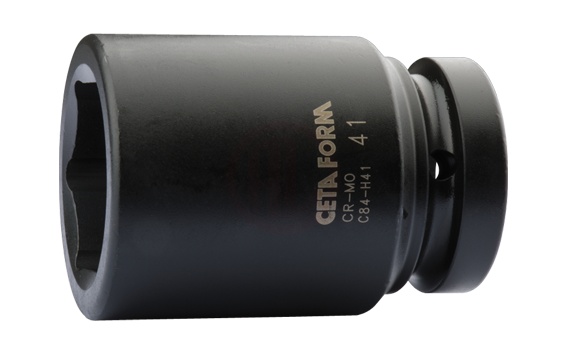 Ceta Form 1 İnç 6 Köşe Derin Havalı Lokma Anahtar 50 Mm