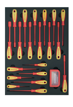 İzeltaş Elektro Serisi Dolap 4. Çekmece İçi 51 Parça