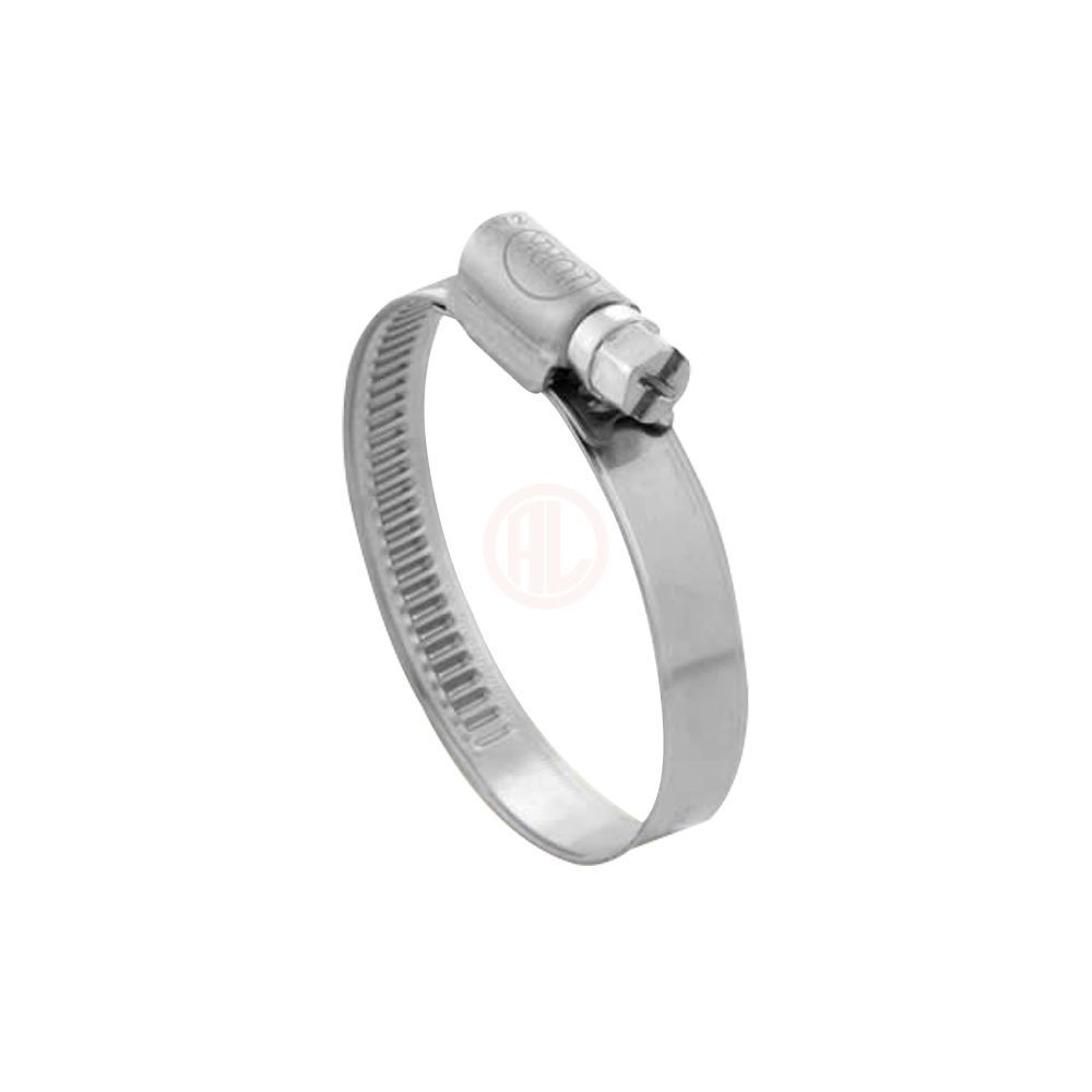 Tork Kabartmalı Hortum Kelepçesi 9 mm W2 AISI 430 Kalite Paslanmaz Ebat 16 - 25 mm