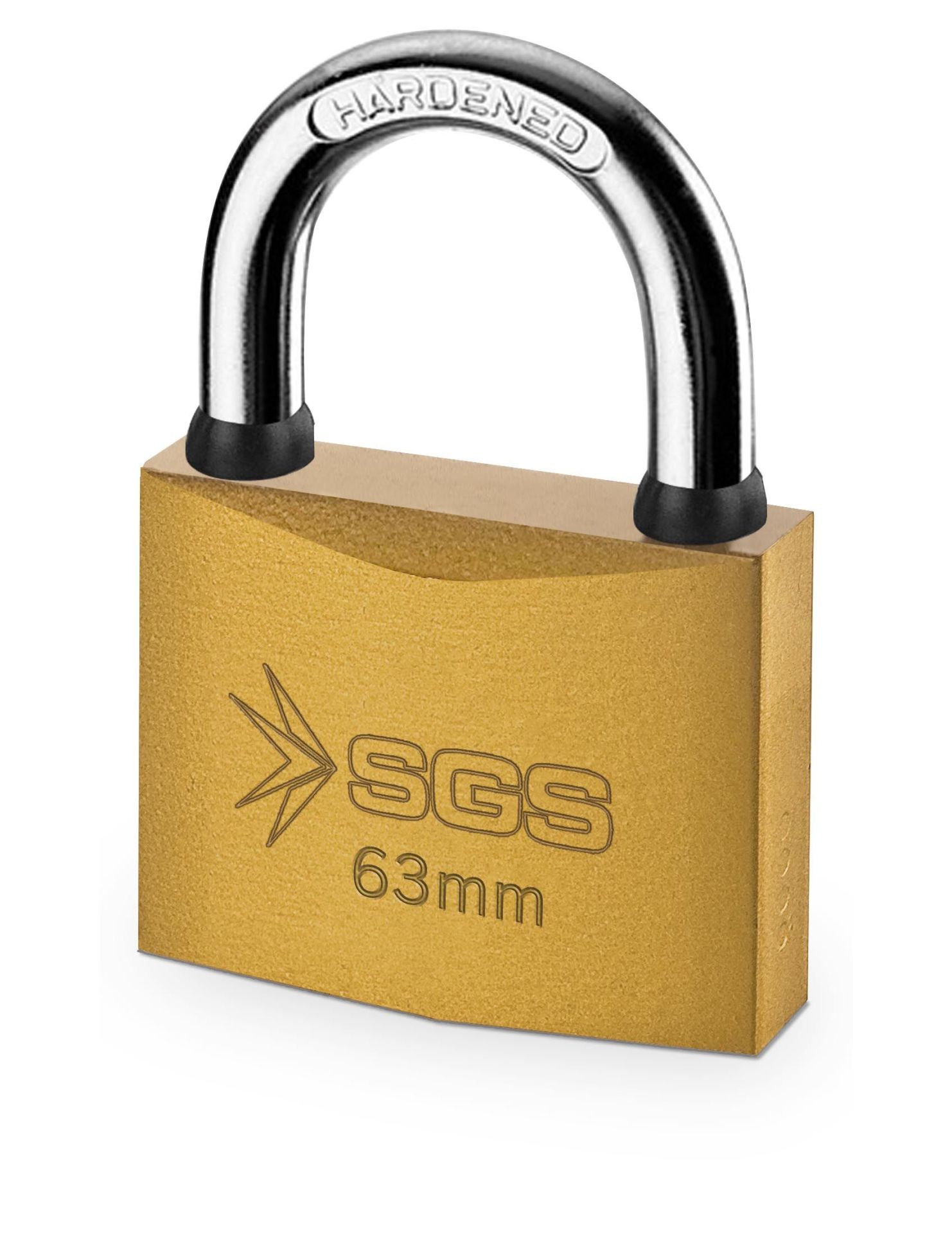 SGS 1340 Asma Kilit Sarı Boyalı 20Mm