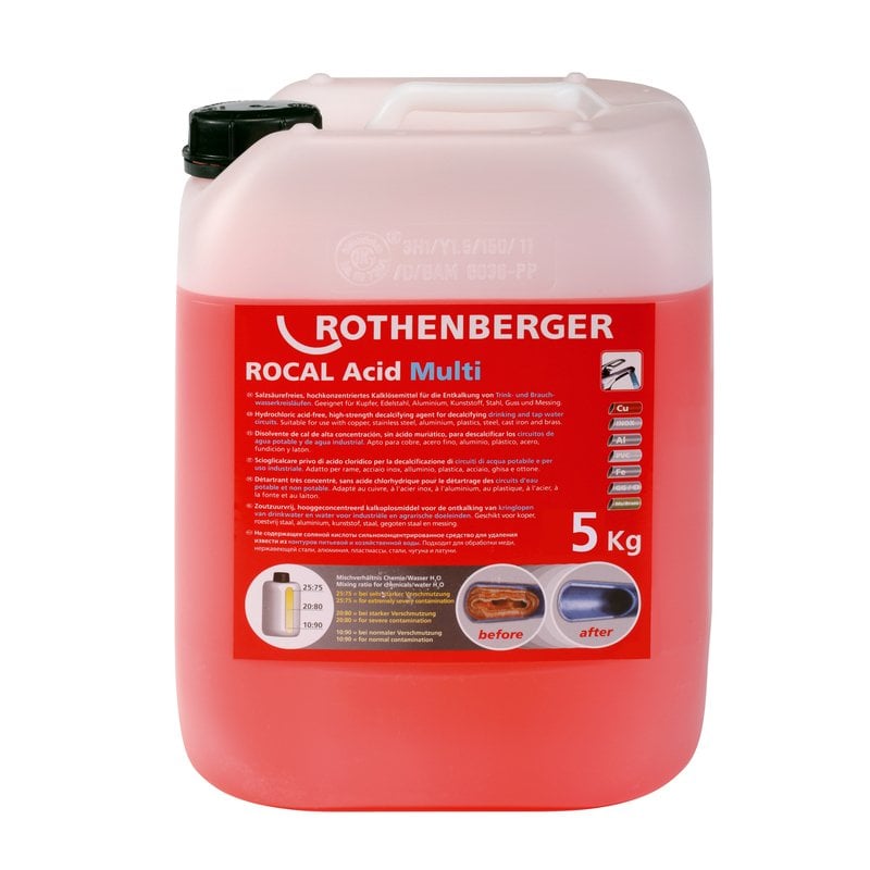 Rothenberger Rocal Acid Multi 5 Kg -3265 - 1500000115