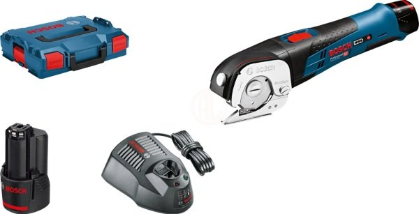 Bosch Akülü Tekstil Makası GUS 12V-300 (2 x 2,0 Ah Akü) - 06019B2904