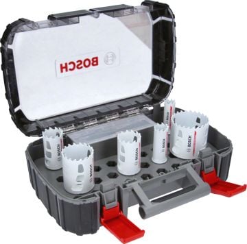 Bosch Delik Açma Testeresi Endurance For Heavy Duty Set (8 Parça 22-25-35-40-51-68 mm) - 2608594184