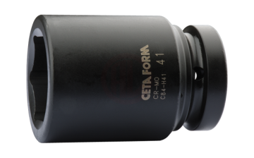 Ceta Form 1 İnç 6 Köşe Derin Havalı Lokma Anahtar 75 Mm