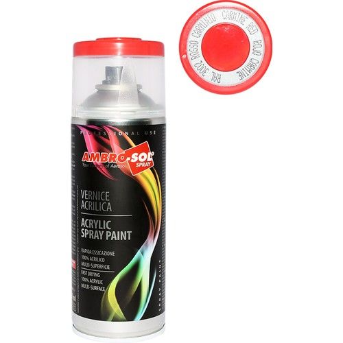 Ambro-Sol Ambro-Sol Sprey Boya Karmen Kırmızı B3002 400 Ml