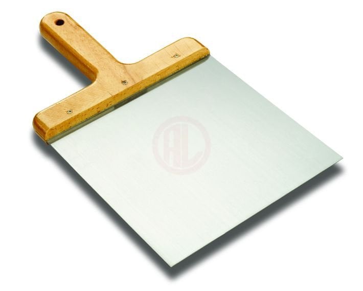 Dekor Hassan Macun Küreği Ahşap Saplı Kısa Model Paslanmaz Çelik 20 Cm