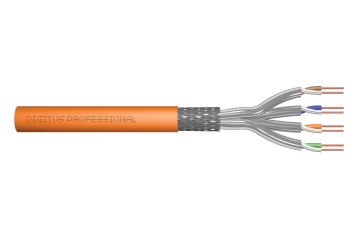 Assmann Digitus Category 7 (Cat. 7) S/Ftp Pımf (Pairs İn Metal Foil) Data Kablosu 1200 Mhz Lszh (Low Smoke Zero Halogen) Awg 23/1 500 Mtlik Rulolarda