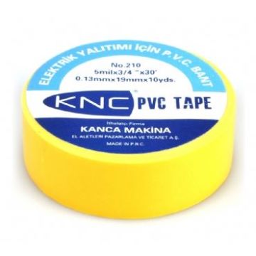KNC P.v.c Elektrikçi Bandı (sarı)