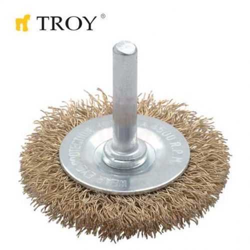 Troy 27703-40 Pimli Daire Fırça (40mm)