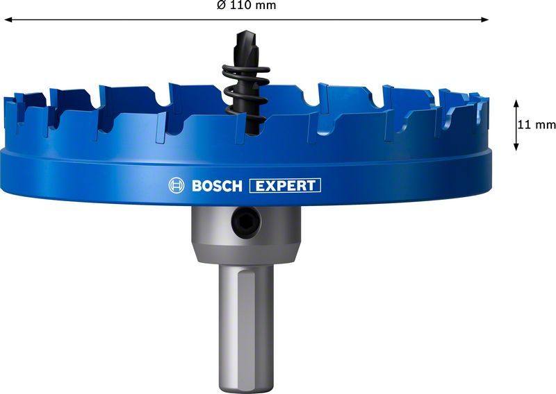 Bosch Delik Açma Testeresi Expert Carbide Metal 110 mm - 2608901450