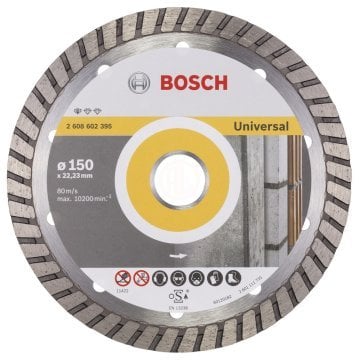 Bosch Elmas Kesme Diski Standard For Universal Turbo 150x22,23 mm - 2608602395