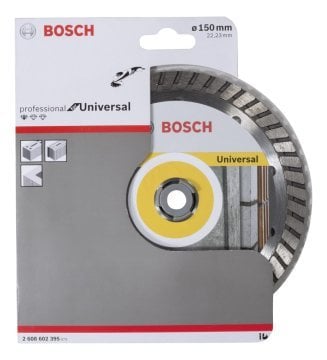 Bosch Elmas Kesme Diski Standard For Universal Turbo 150x22,23 mm - 2608602395