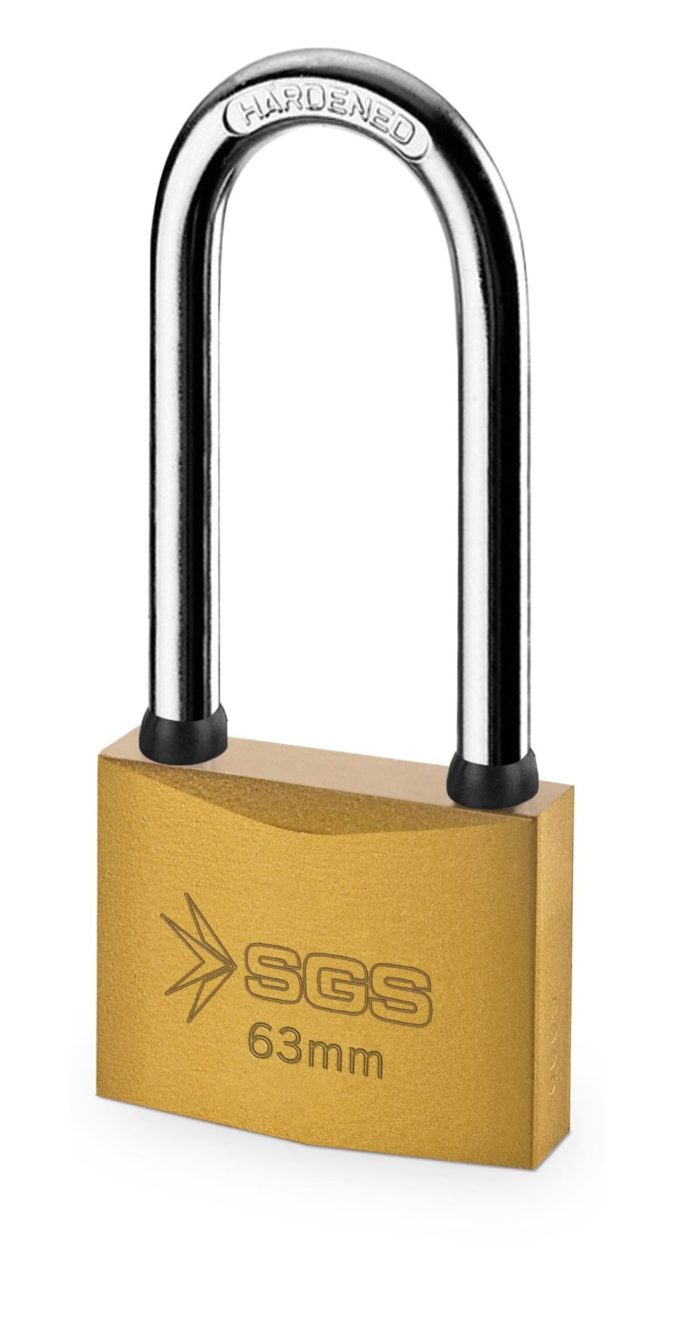 SGS 1351 Asma Kilit Sarı Boyalı Uzun Kanca 38Mm