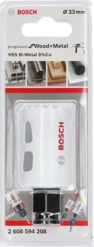 Bosch Progressor Metal ve Ahşap Delik Açma Testeresi 33 mm - 2608594208