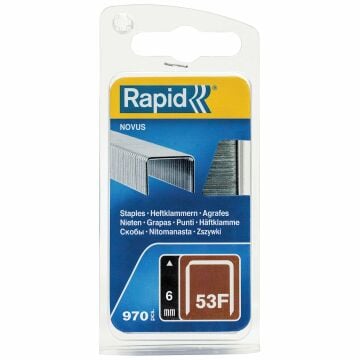 Rapid Zımba Teli 53F Serisi 6 mm (1 Paket/970 Adet) - 5000555