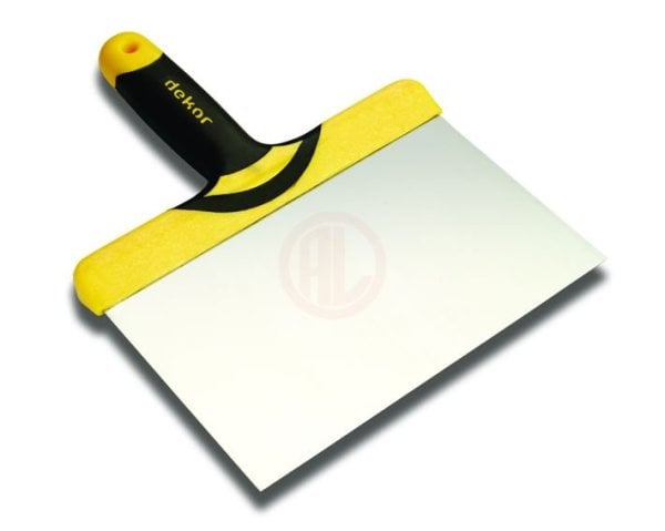 Dekor Hassan Macun Küreği Plastik Saplı Kısa Model Yay Çeliği 18 Cm