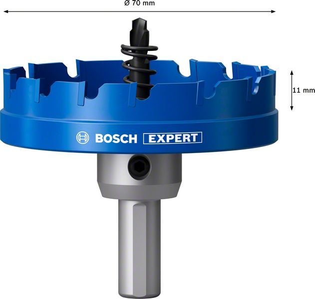 Bosch Delik Açma Testeresi Expert Carbide Metal 70 mm - 2608901443