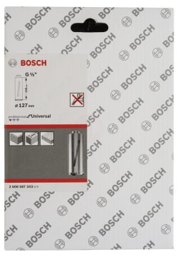Bosch Elmas Kuru Karot Uç Standard For Uiversal G1/2 İnç 127x150 mm - 2608587343