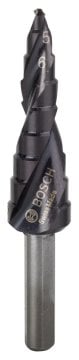 Bosch Spiral Kanallı HSS-AlTiN 9 Kademeli Matkap Ucu Üç Yüzeyli Şaft Ø4-12 mm - 2608588065