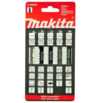 Makita B Tipi Dekupaj Testere Bıçak Seti (B10S-B13-B16-B22-B23) (A-86898)