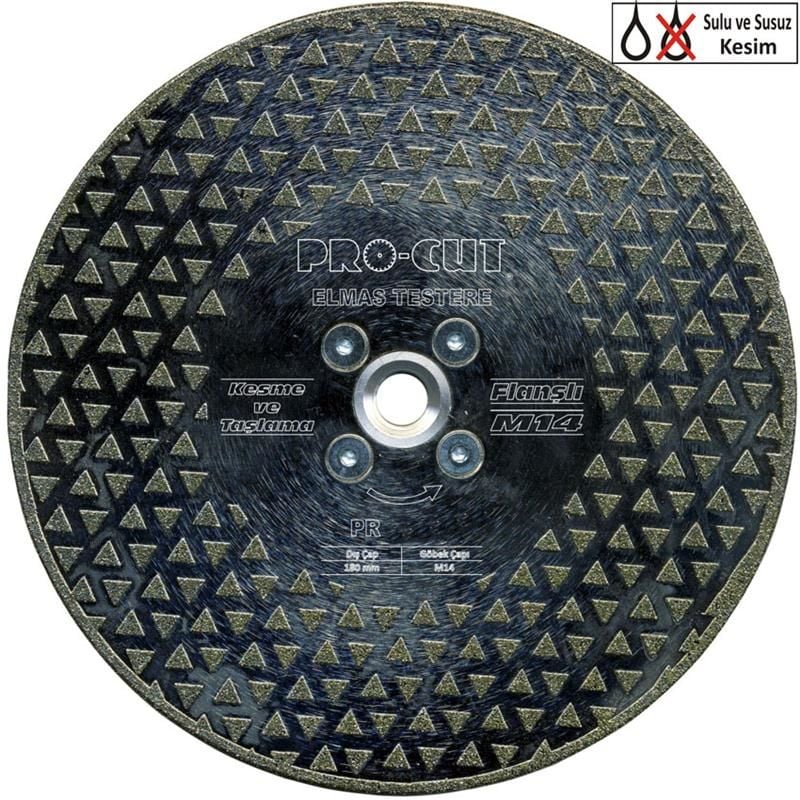 Procut Kesme Ve Taşlama Testere Flanşlı 115 M14 Dtf - PRC50954