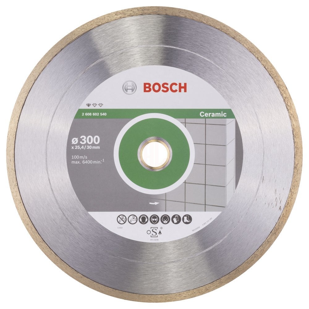 Bosch Elmas Kesme Diski Standard For Ceramic 300x30/25,40 mm - 2608602540