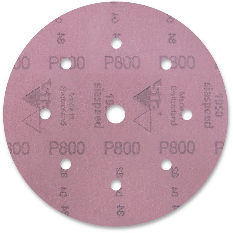 Sia Disk Zımpara 1950 Siaspeed 9 Delik Ø203 mm 800 Kum