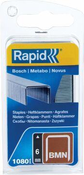 Rapid Zımba Teli BMN Serisi 6 mm (1 Paket/1080 Adet) - 40109555