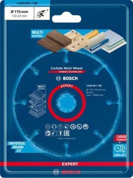 Bosch Kesme Diski Carbide Multi Wheel Expert 115 mm - 2608901188