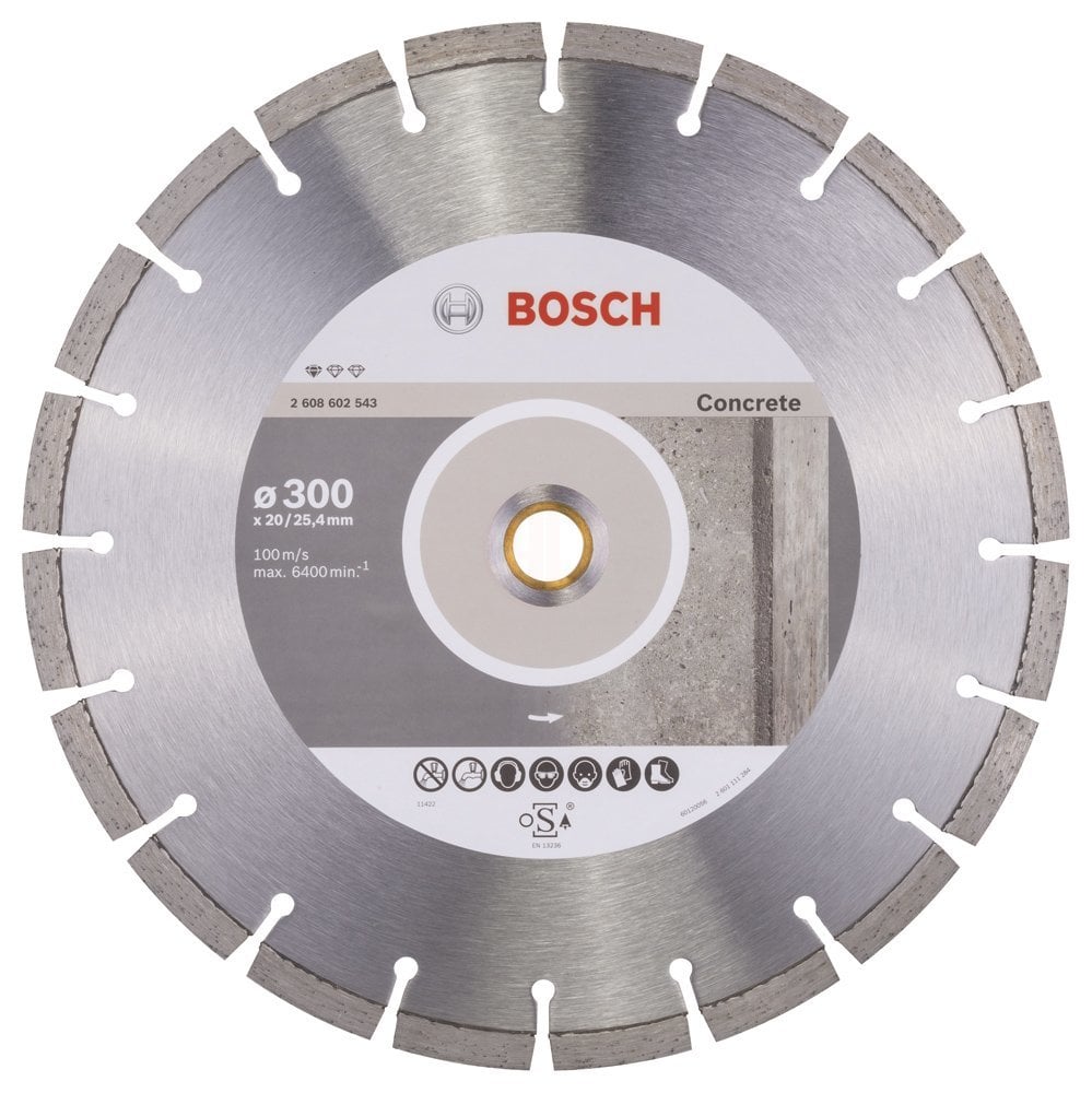 Bosch Elmas Kesme Diski Standard For Concrete 300x25,40/20 mm - 2608602543