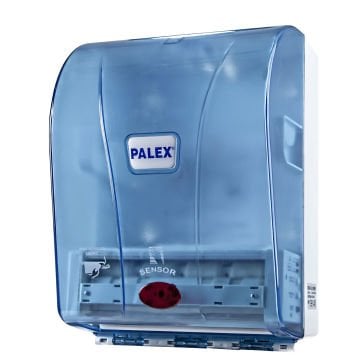 Palex Otomatik Havlu Dispenseri 21 Cm Şeffaf Mavi - 3490-1