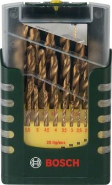Bosch Metal Matkap Ucu Seti 25 li DIY HSS-TİN