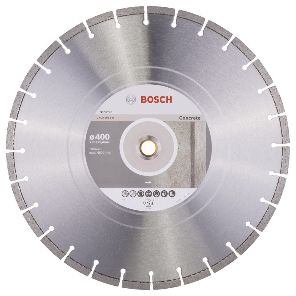 Bosch Elmas Kesme Diski Standard For Concrete 400x25,40/20 mm - 2608602545