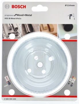 Bosch Progressor Metal ve Ahşap Delik Açma Testeresi 114 mm - 2608594243